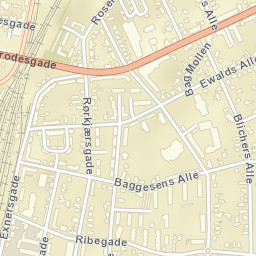 Esbjerg Kommune Street Map