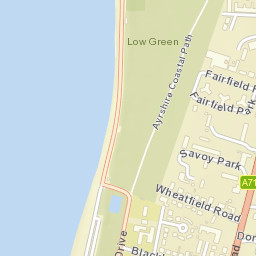 Esplanade, Ayr, South Ayrshire KA7, UK Street Map