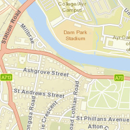 11 Holmston Rd, Ayr, South Ayrshire KA7 3BE, UK Street Map