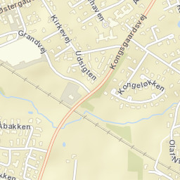 Middelfart Kommune Street Map