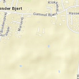 Sønder Bjert Street Map