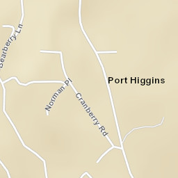 Port Higgins Alaska Street Map