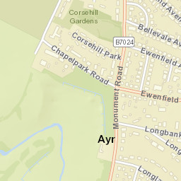 73 Monument Road, Ayr, South Ayrshire  Street Map
