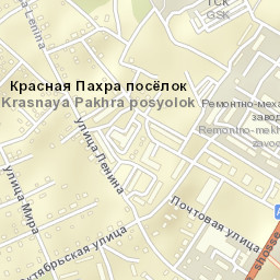 Krasnaya Pahra Street Map
