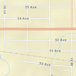4833 53 Avenue, High Prairie, AB T0G 1E0 Street Map