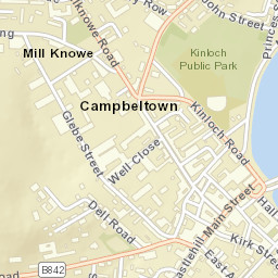 Campbeltown Street Map