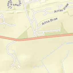 Dunure Road, Ayr, South Ayrshire KA7, UK Street Map