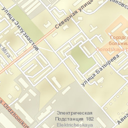 Leninskiy Rayon Street Map