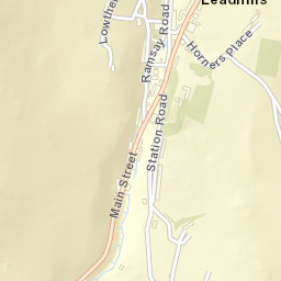110 Main Street, Leadhills, Biggar, South Lanarkshire Street Map