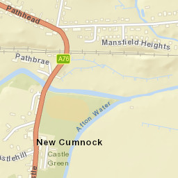 115 Castle, New Cumnock, Cumnock, East Ayrshire KA18 4AE, UK Street Map