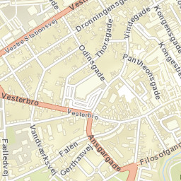 Odense Kommune Street Map