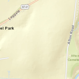 33-39 Leggate, New Cumnock, Cumnock Street Map