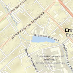 Yegor’yevsk Street Map