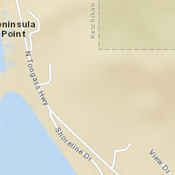 Peninsula Point Alaska Street Map