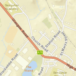 21 High Street, Sanquhar, Dumfries and Galloway DG4 6DJ, UK Street Map