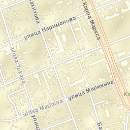 Chistopol’ Street Map