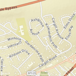 Maybole Street Map