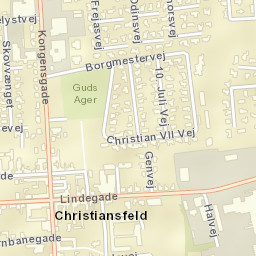 Christiansfeld Street Map