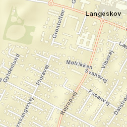 Langeskov Street Map