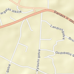Žemaičių Naumiestis Street Map