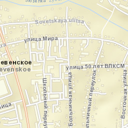 Dolgoderevenskoye Street Map