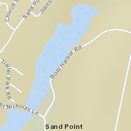 Sand Point Alaska Street Map