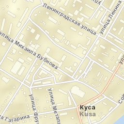 Kusa Street Map