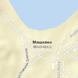 Mishkino Street Map