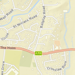 Well Road, Moffat, Dumfries and Galloway DG10, UK Street Map