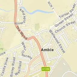 Amble Street Map