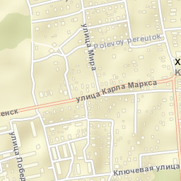 Khorlovo Street Map