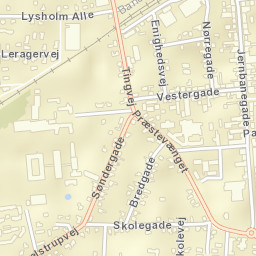 Haslev Street Map