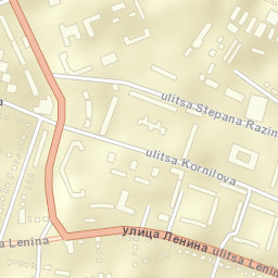 Vyksa Street Map