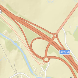 B7076, Moffat, Dumfries and Galloway DG10 Street Map