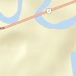 Northern Woods and Water Route, Kinuso Street Map