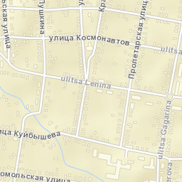 Alekseyevskoye Street Map