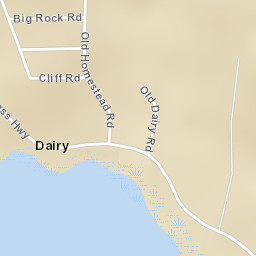Dairy Alaska Street Map