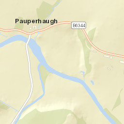 B6344, Morpeth, Northumberland NE65, UK Street Map