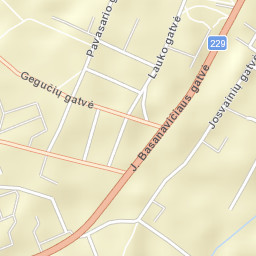 Kėdainiai Street Map