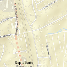 Barybino Street Map