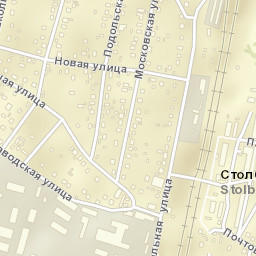 Stolbovaya Street Map