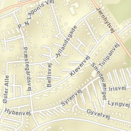 Vojens Street Map