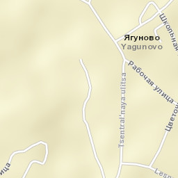 Yagunovo Street Map