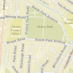 21 McCulloch Road, Girvan, South Ayrshire KA26, UK Street Map