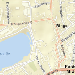 Ringe Street Map