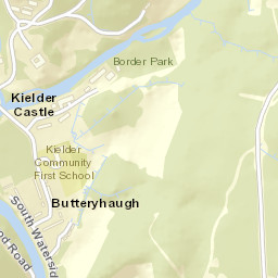 Forest Drive, Hexham, Northumberland NE48 Street Map