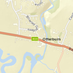 Otterburn Street Map