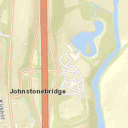 B7076, Lockerbie, Dumfries and Galloway Street Map
