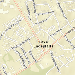 Faxe Ladeplads Street Map