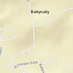 Moville Street Map